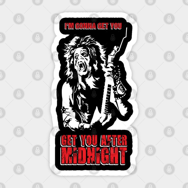 Get You After Midnight - Trick Or Treat Sticker by Chewbaccadoll